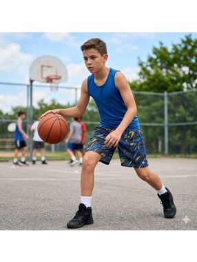 Mambo Youth Boy Athletic Shorts